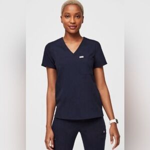 FIGS Catarina Technical Collection One Pocket Scrub Top